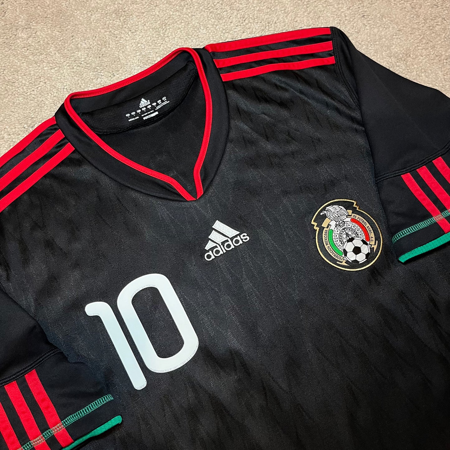 Mexico 2010 World Cup away x Cuauhtémoc Blanco #10 (L)