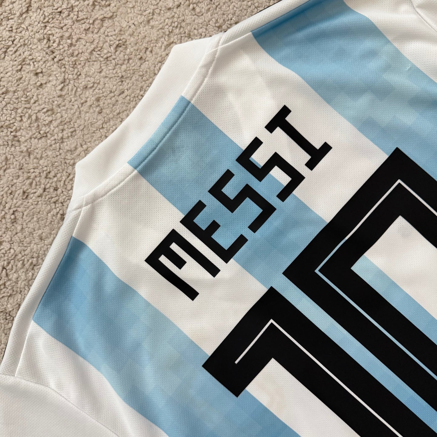 Argentina 2018 World Cup home x Messi #10 (L)