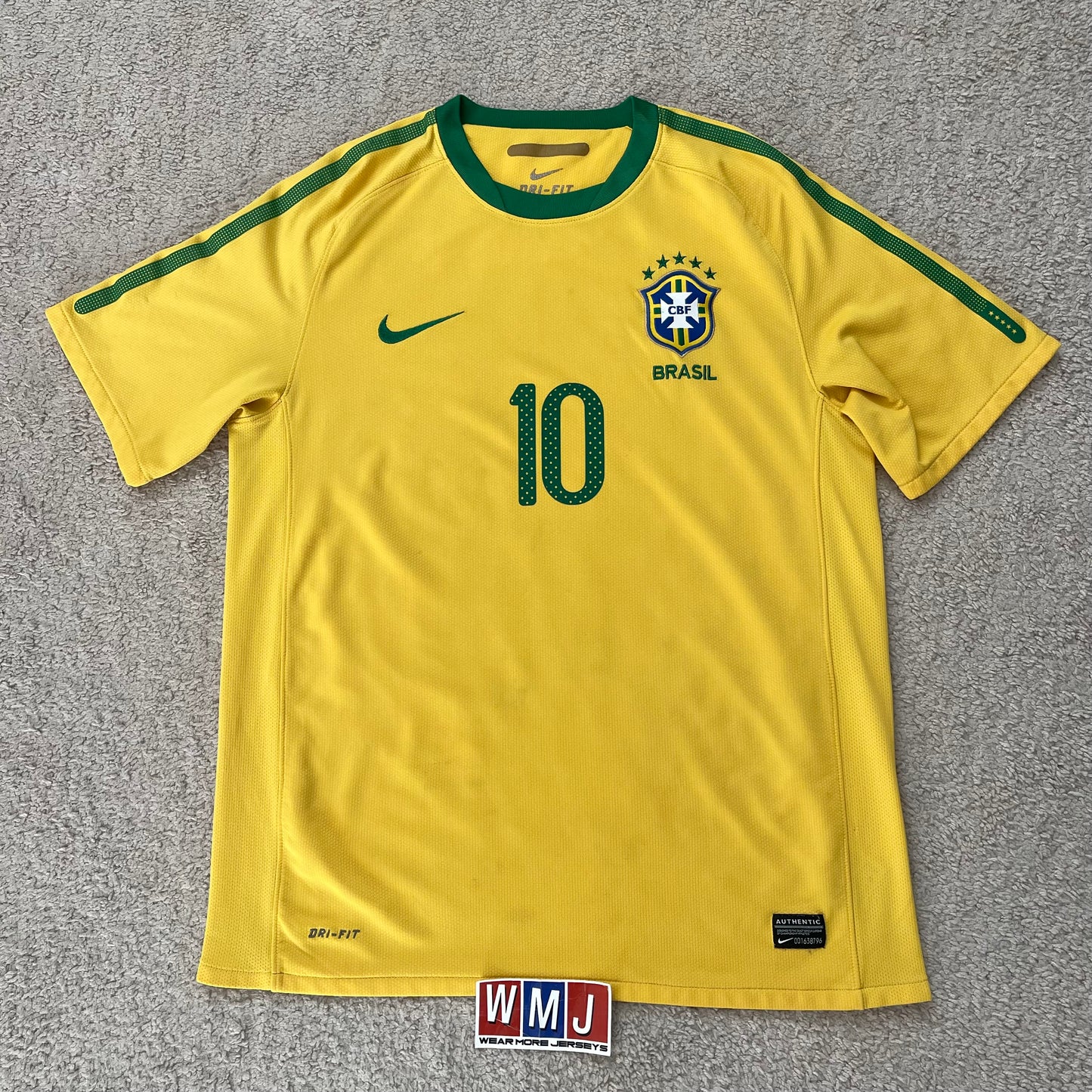Brazil 2010 World Cup home x Ricardo Kaká #10 (M)