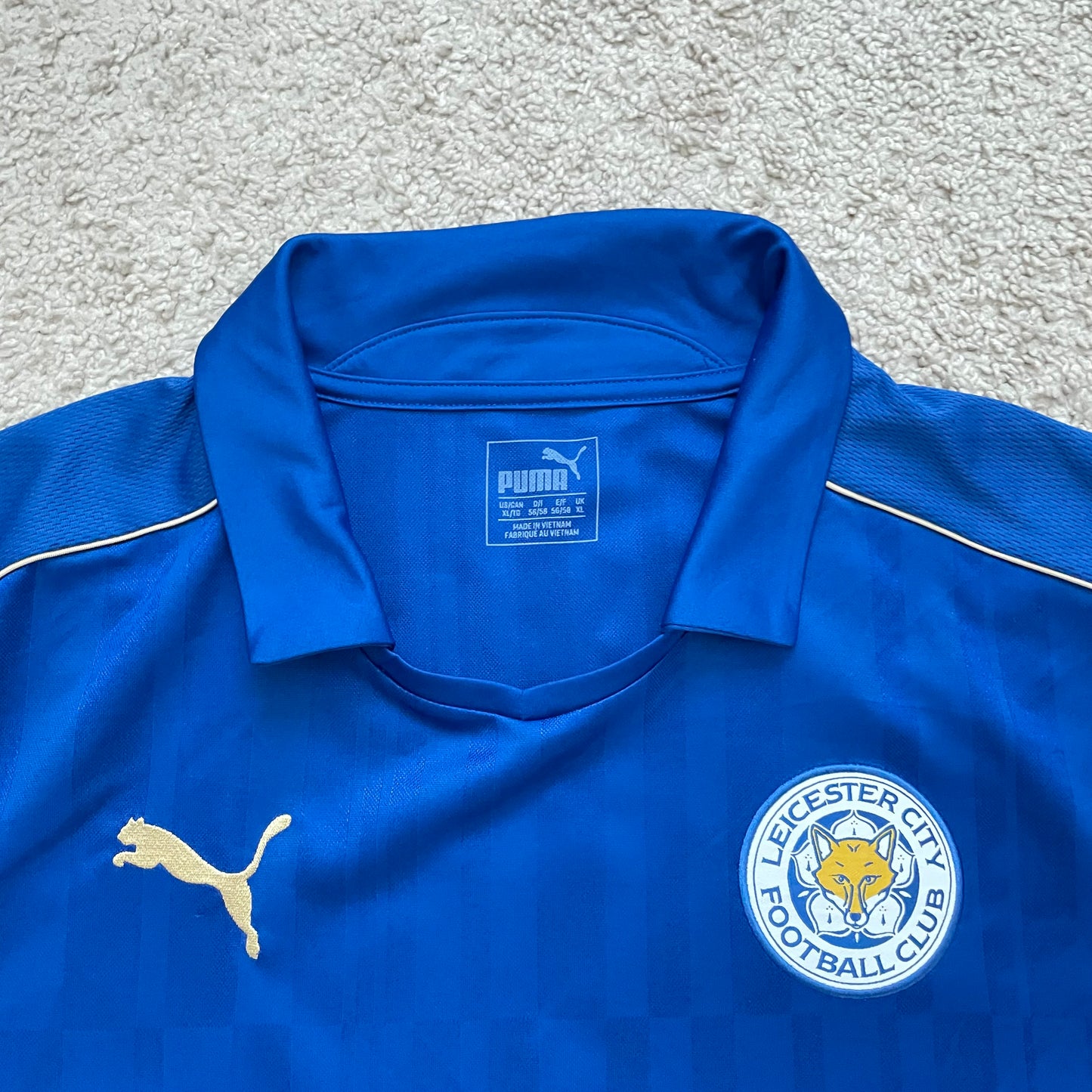 Leicester City 2016/17 home x Jamie Vardy #9 (XL)