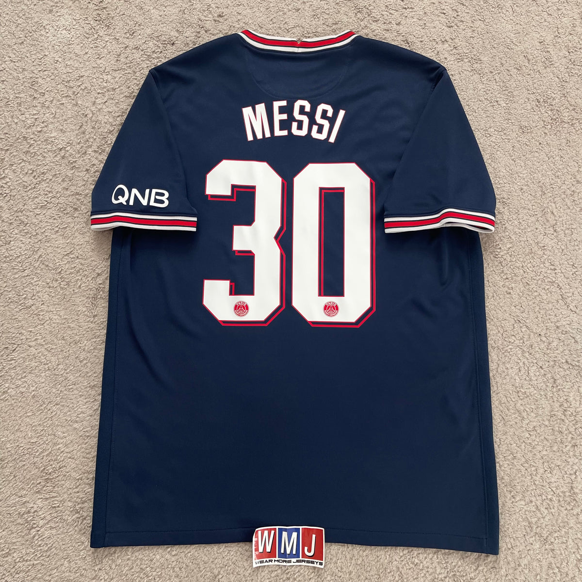 PSG 2021/22 home x Jordan x Messi #30 (L)