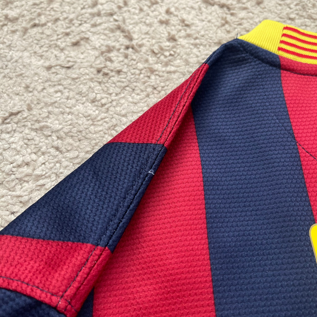 Barcelona 2013/14 home LONG SLEEVES x Messi #10 (XL)