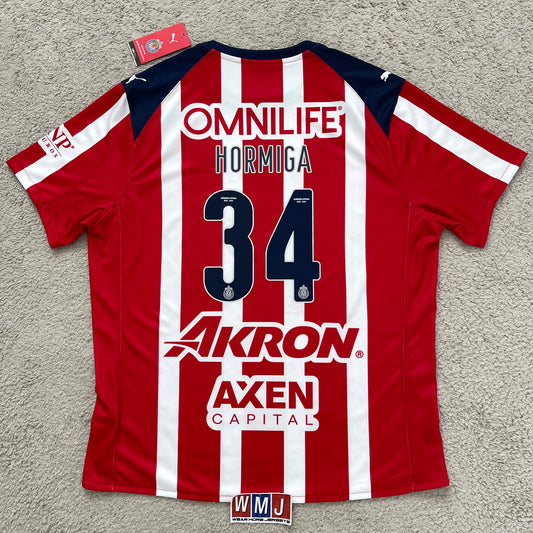 Chivas 2025/26 home x Armando 'Hormiga' González #34 (XL) *BRAND NEW WITH TAGS