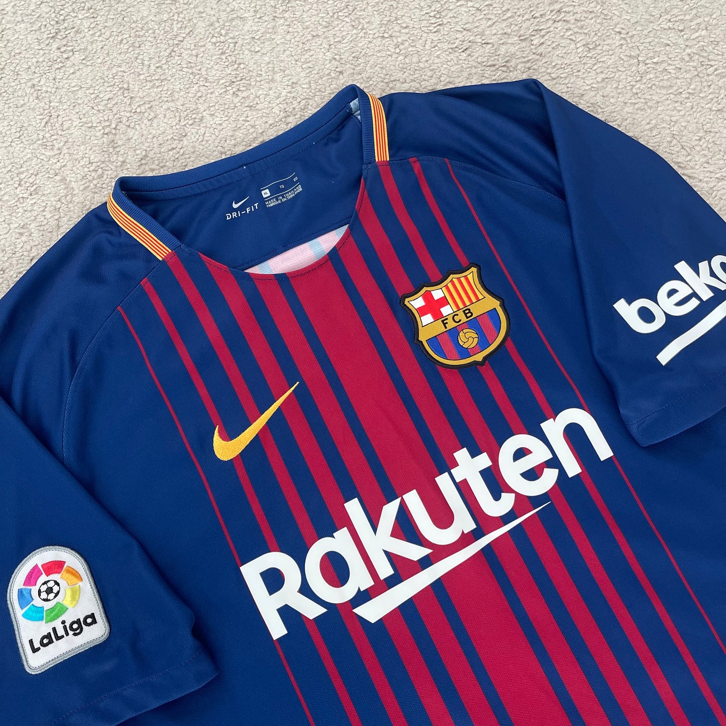 Barcelona 2017/18 home x Messi #10 (XL)