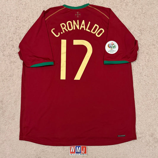 Portugal 2006 World Cup home x Cristiano Ronaldo #17 (XXL)