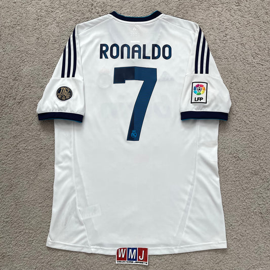 Real Madrid 2012/13 110th ANNIVERSARY home x Cristiano Ronaldo #7 (L)