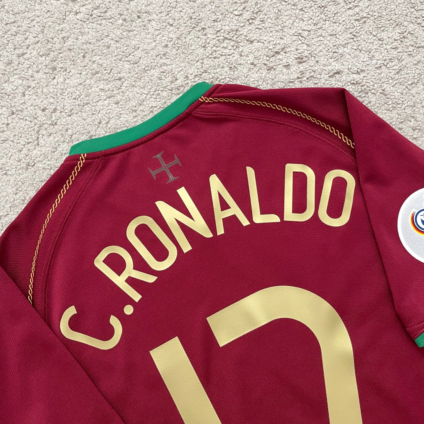 Portugal 2006 World Cup home x Cristiano Ronaldo #17 (S)
