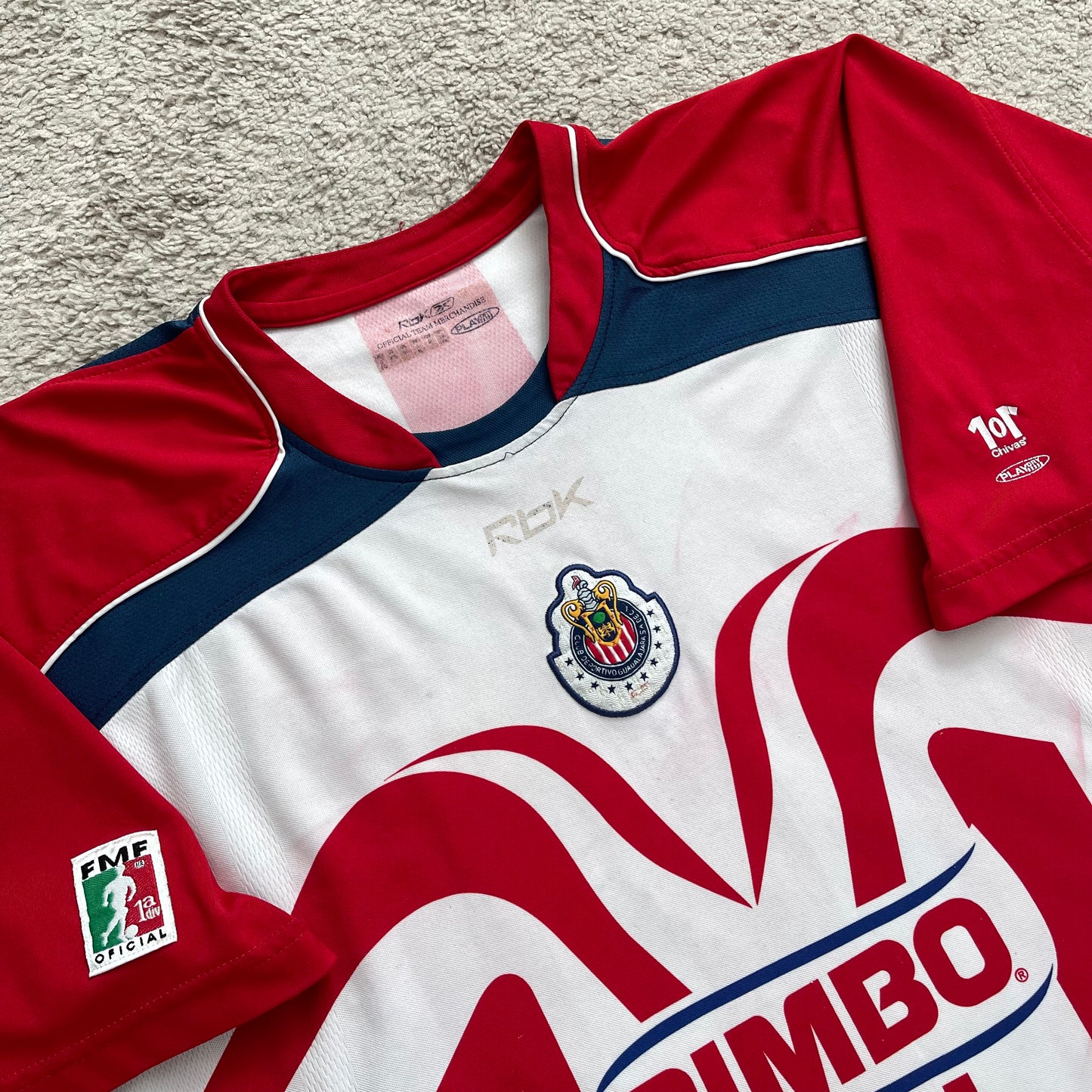 Chivas de Guadalajara 2006/07 home x Bofo Bautista #100 (XXL)