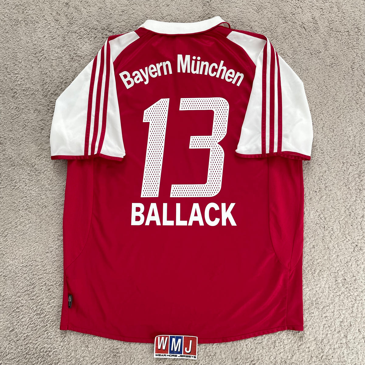 Bayern Munich 2004/05 away x Michael Ballack #13 (L)