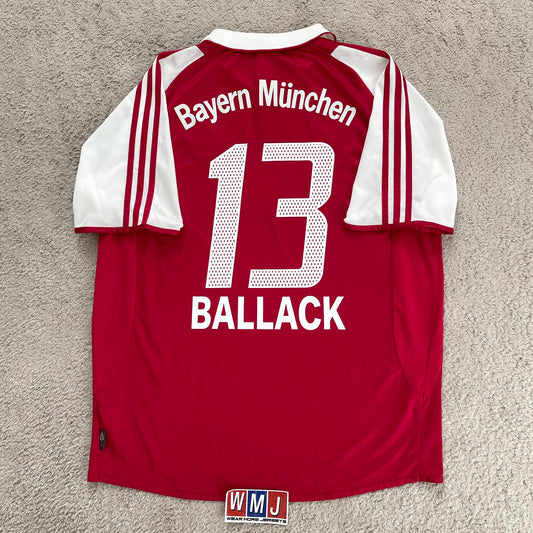 Bayern Munich 2004/05 away x Michael Ballack #13 (L)