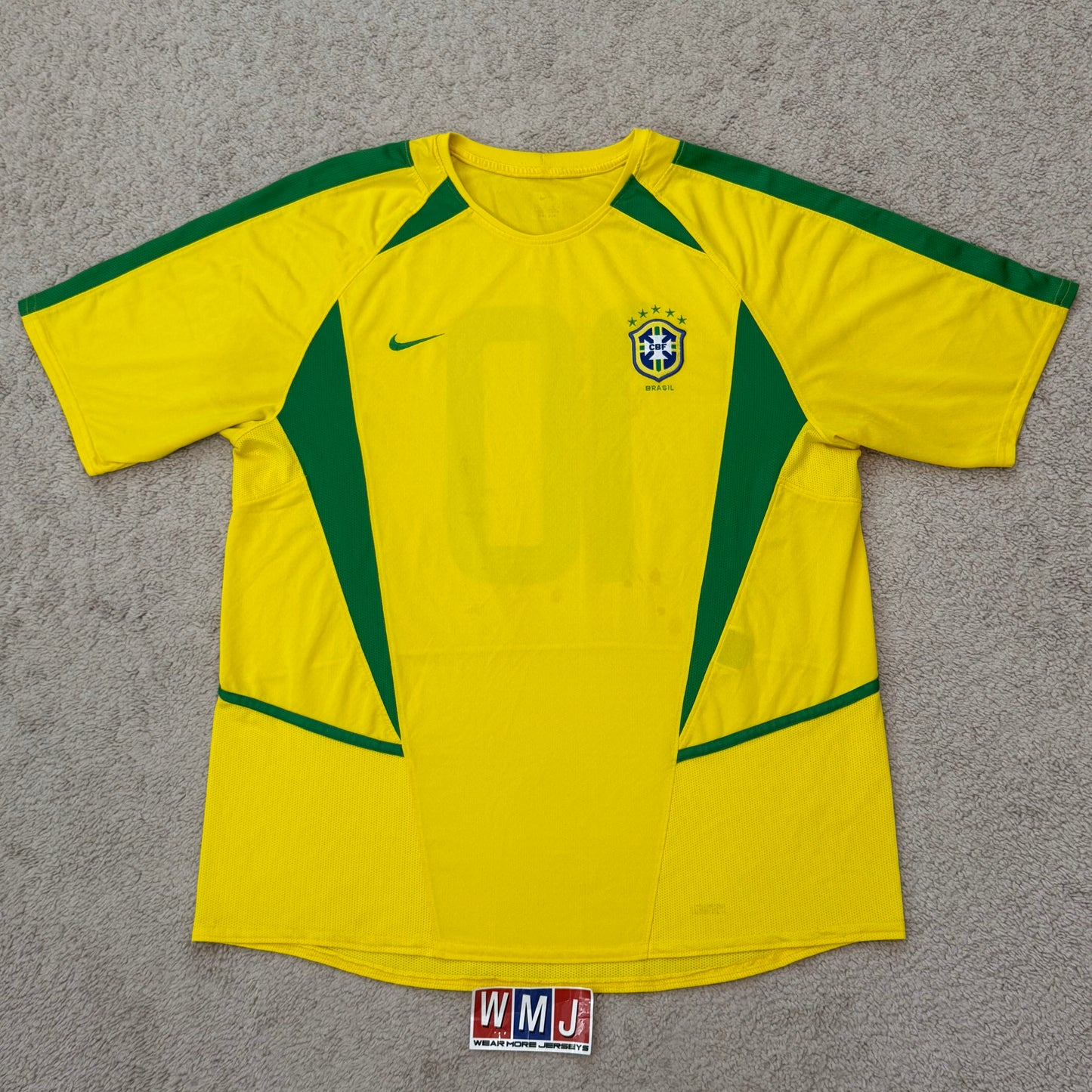 Brazil 2002 World Cup home #10 (L)