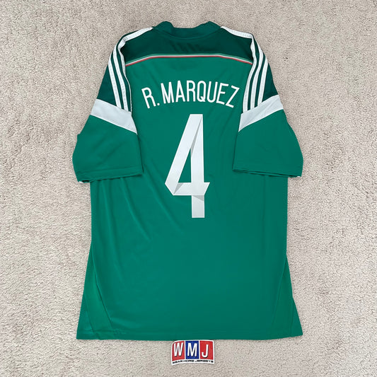 Mexico 2014 World Cup home x Rafa Marquez #4 (M)