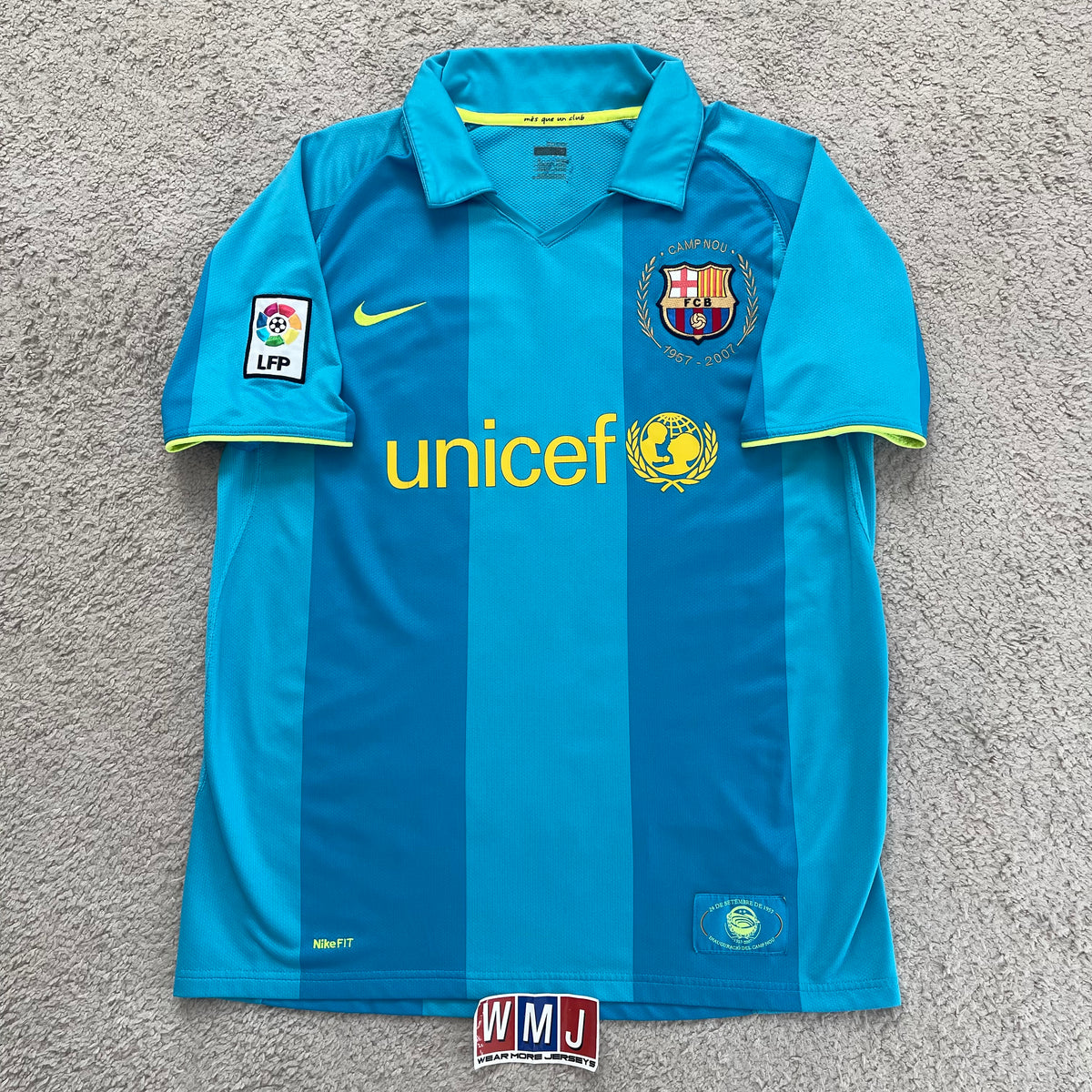 Barcelona 2007/08 away x Ronaldinho #10 (M)