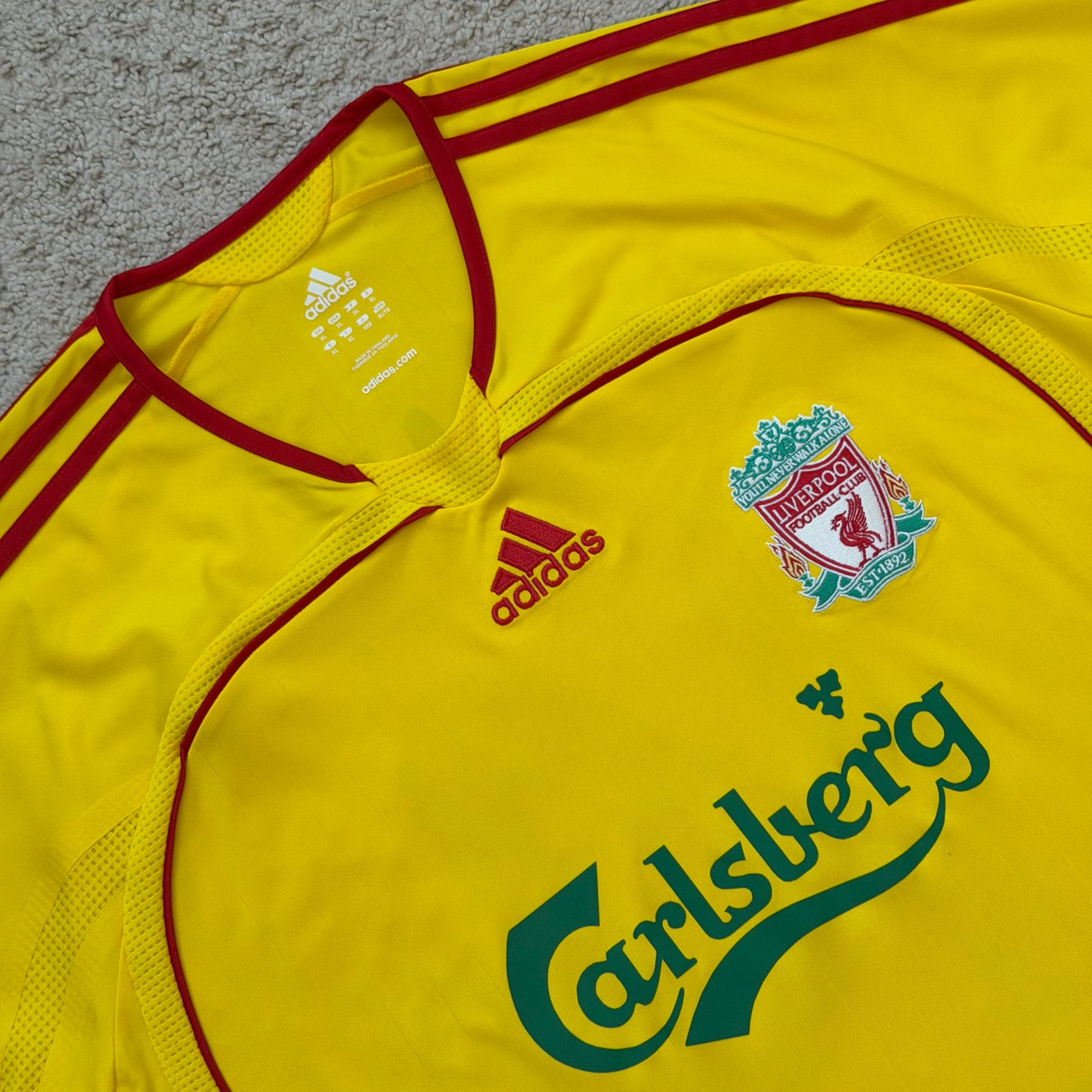 Liverpool 2006/07 away PLAYER VERSION x Xabi Alonso #14 (XL)