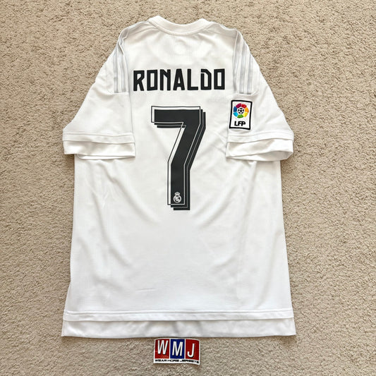 Real Madrid 2015/16 home x Cristiano Ronaldo #7 (M)