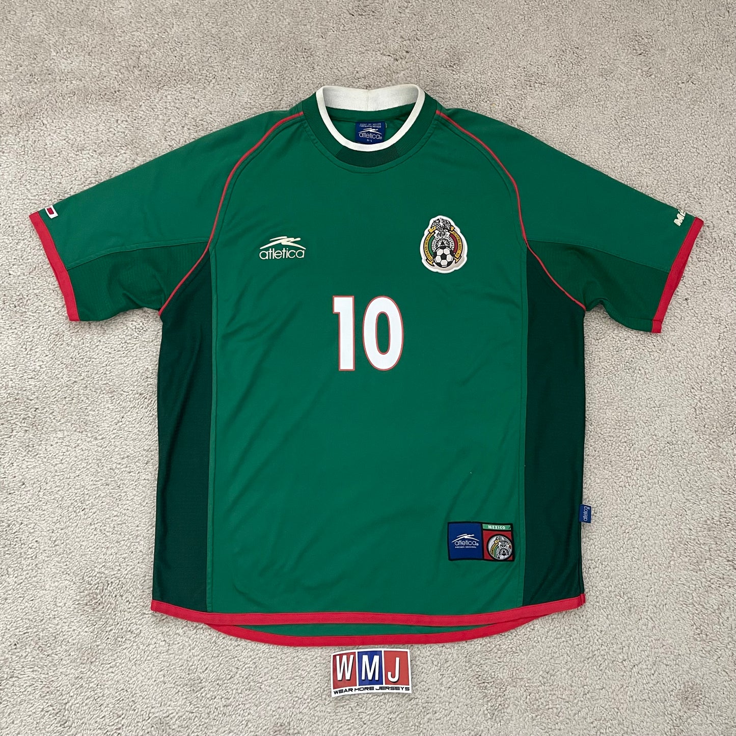 Mexico 2001 home x Rafa Marquez #4 (L)