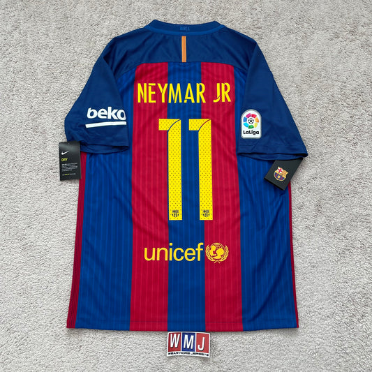 Barcelona 2016/17 home x Neymar Jr #11 (M) *BRAND NEW WITH TAGS