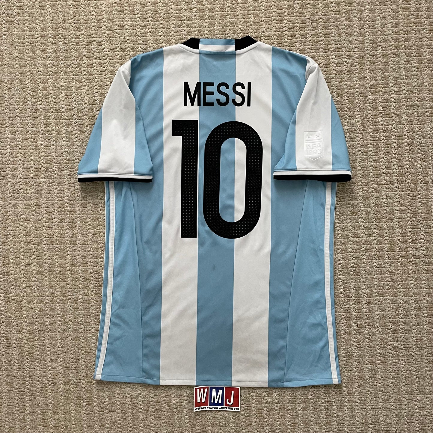 Argentina 2016 Copa America home x Messi #10 (M)