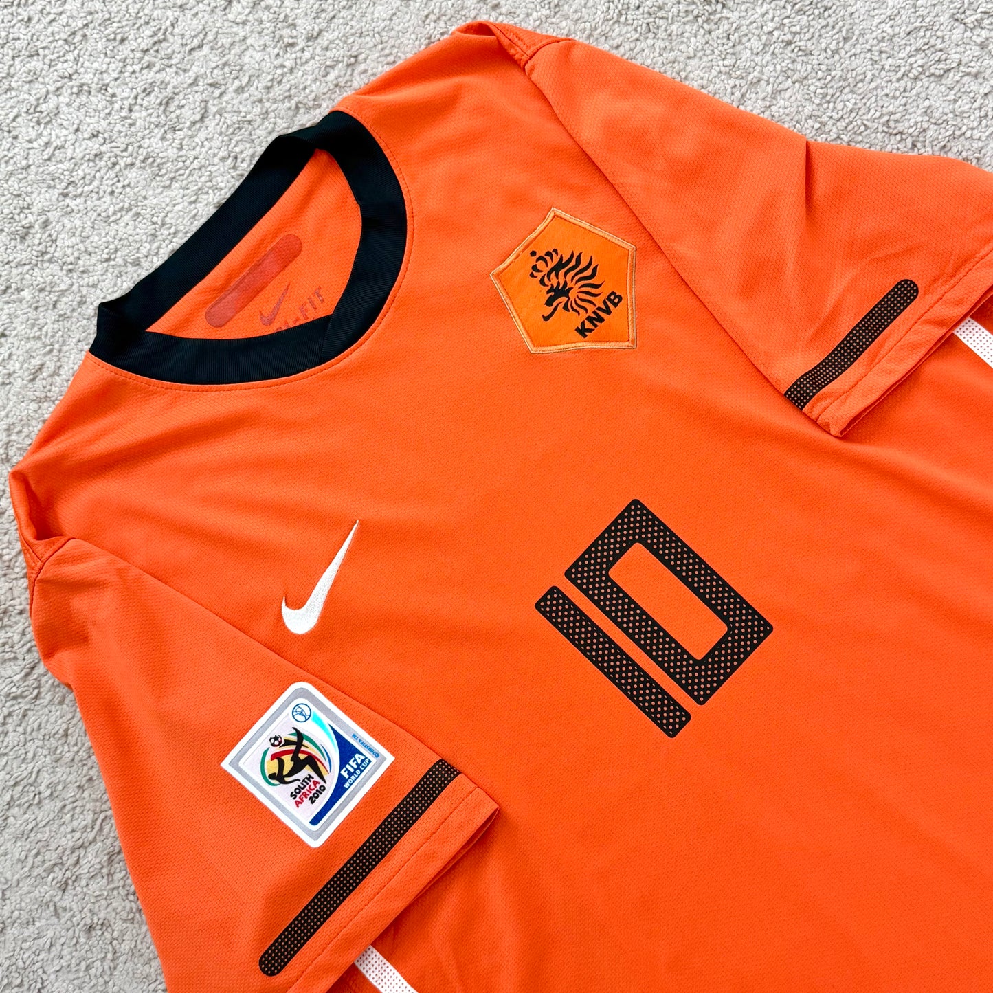 Netherlands 2010 World Cup home x Wesley Sneijder #10 (L)