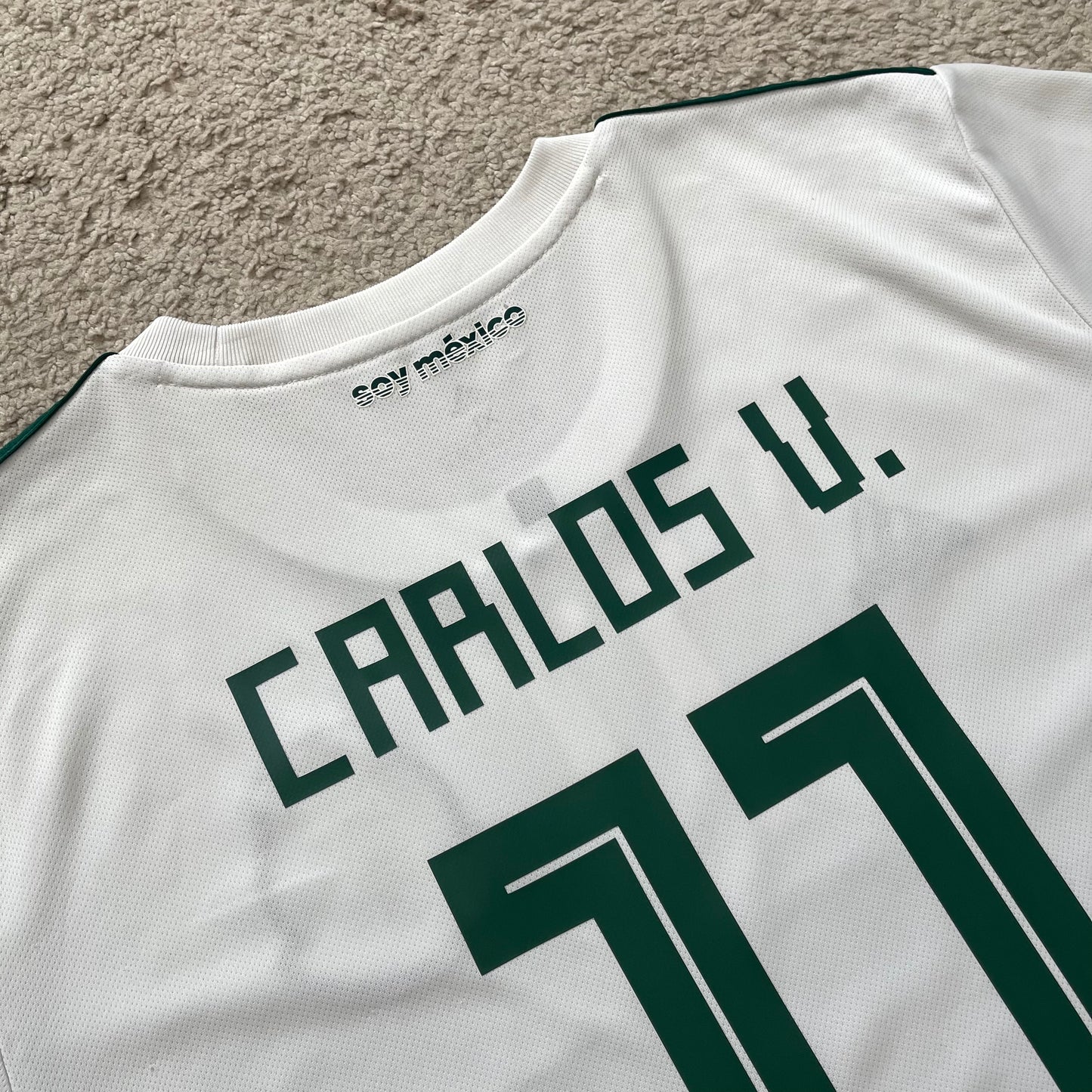 Mexico 2018 World Cup away LONG SLEEVES x Carlos Vela #11 (XL)