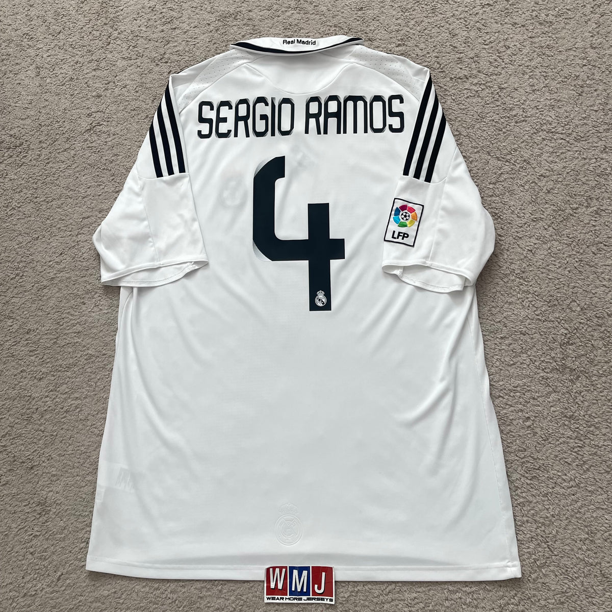Real Madrid 2008/09 home x Sergio Ramos #4 (XL)