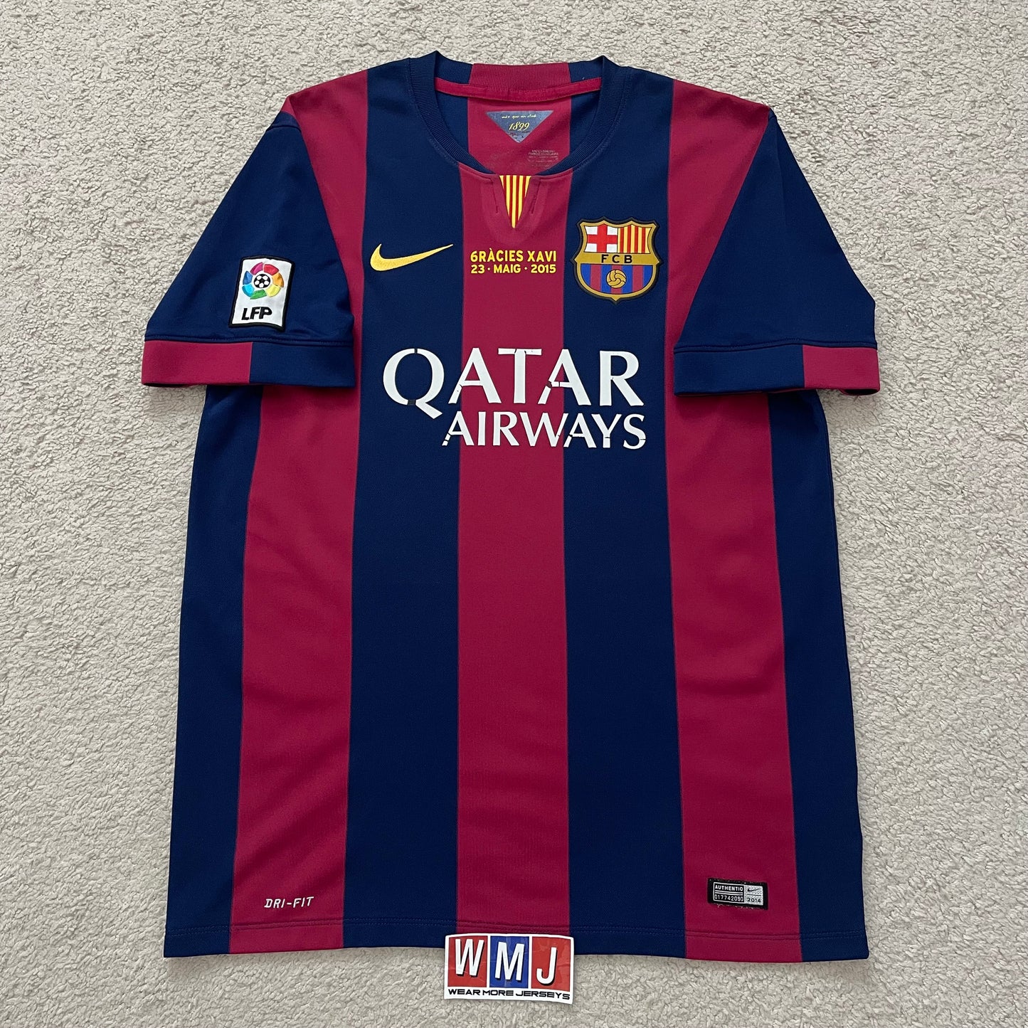 Barcelona 2014/15 home x Xavi FAREWELL EDITION #6 (L)