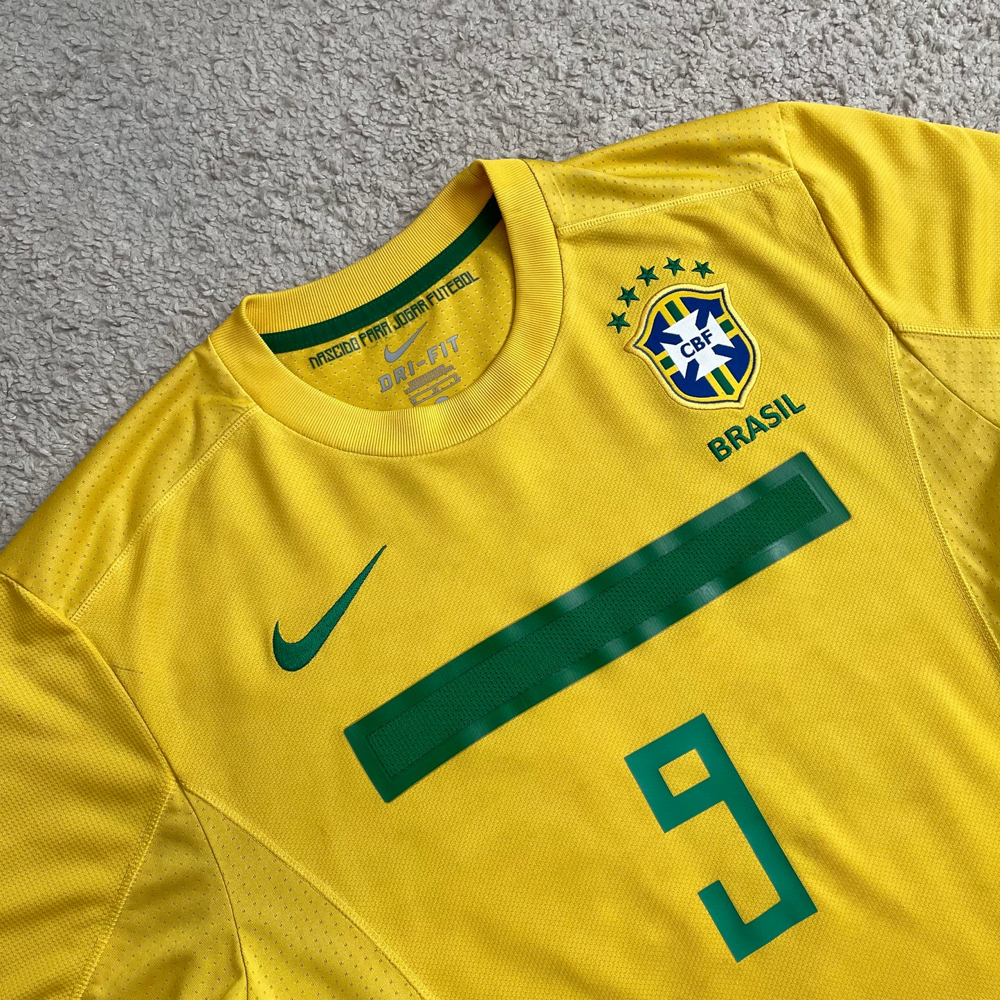 Brazil 2011 home x Ronaldo Nazario FAREWELL #9 (M)