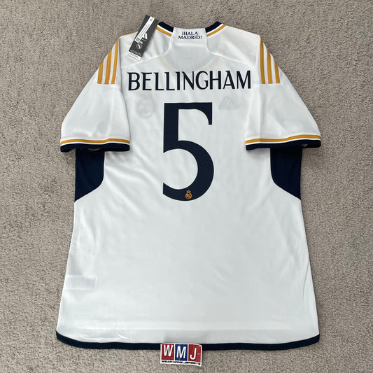 Real Madrid 2023/2024 home x Jude Bellingham #5 (XL) *BRAND NEW WITH TAGS