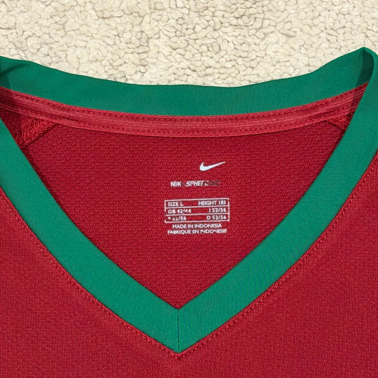 Portugal 2006 World Cup home x Cristiano Ronaldo #17 (L)