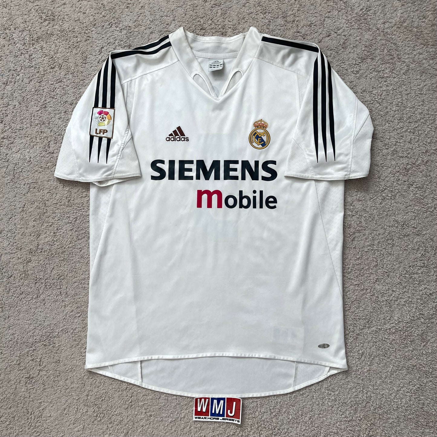 Real Madrid 2004/05 home x Zinedine Zidane #5 (L)