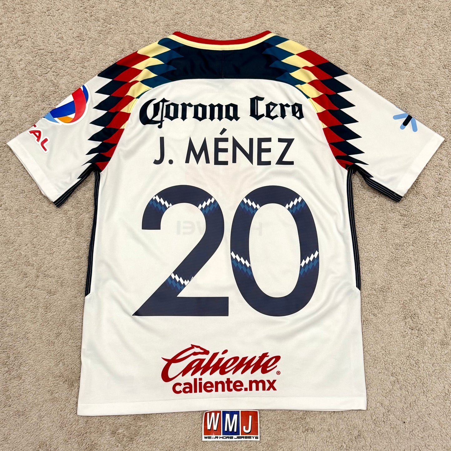 Club America 2017/18 away x Jérémy Ménez #20 (M)