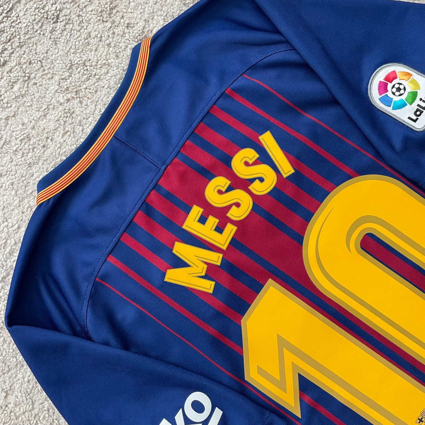 Barcelona 2017/18 home x Messi #10 (L)