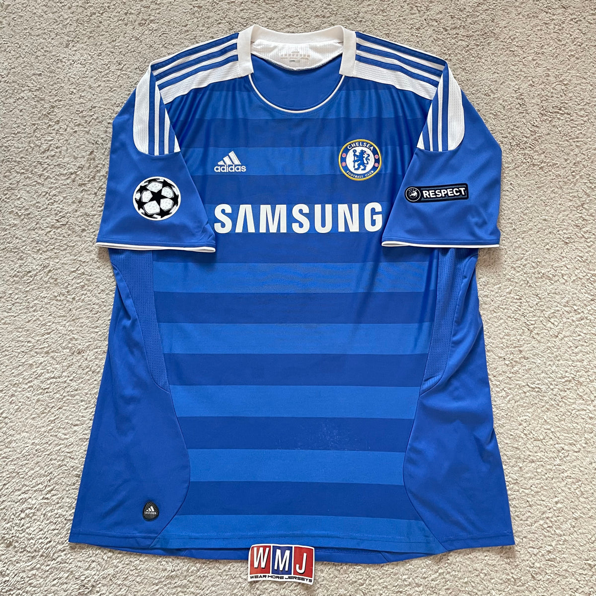 Chelsea 2011/12 home CHAMPIONS LEAGUE WINNERS x Didier Drogba #11 (XXL)