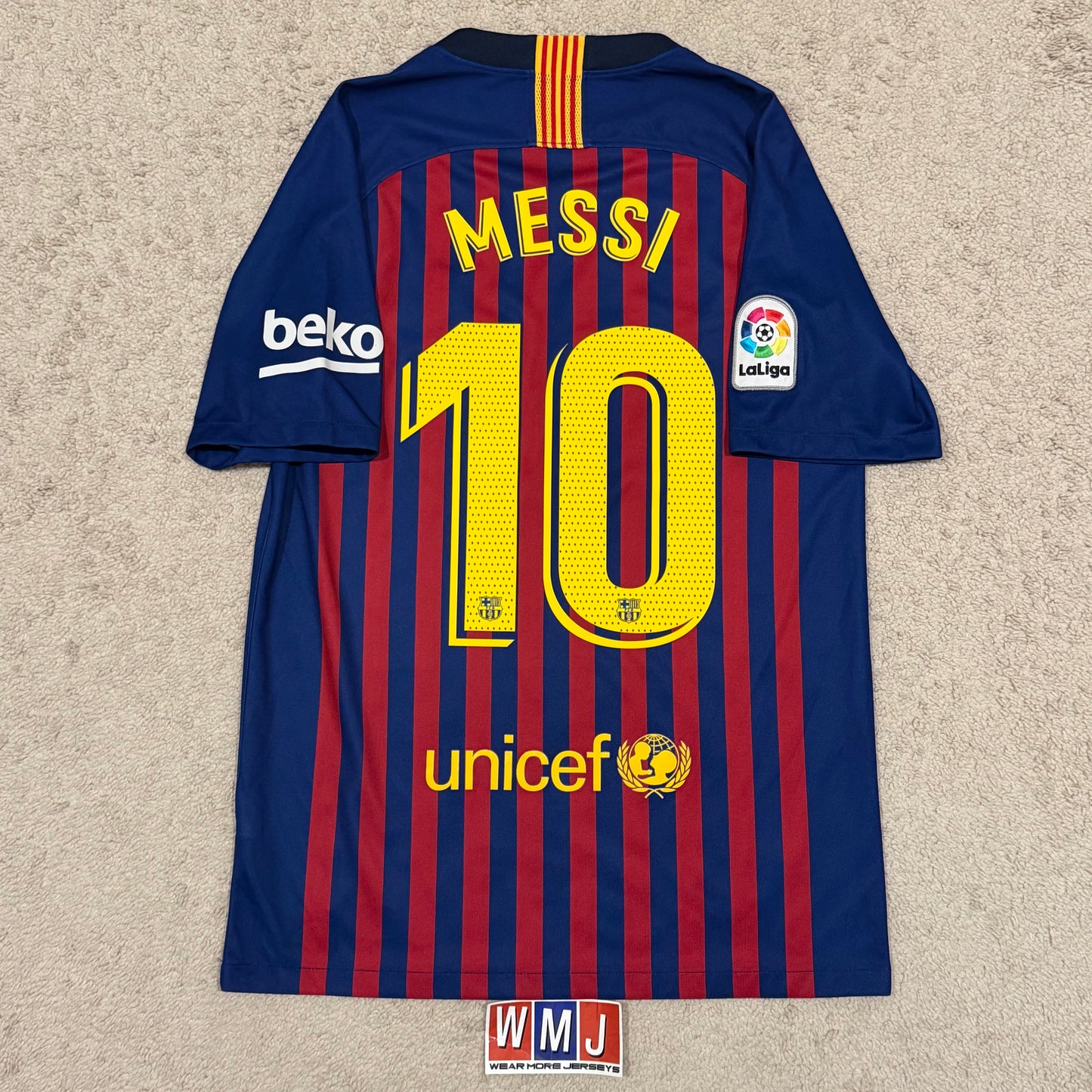Barcelona 2018/19 home x Messi #10 (S)