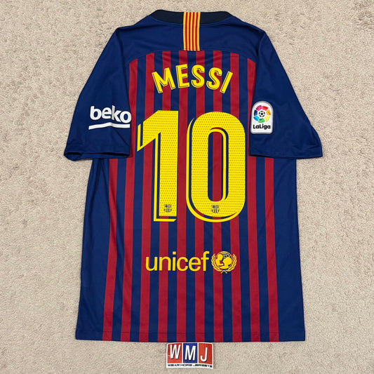 Barcelona 2018/19 home x Messi #10 (S)