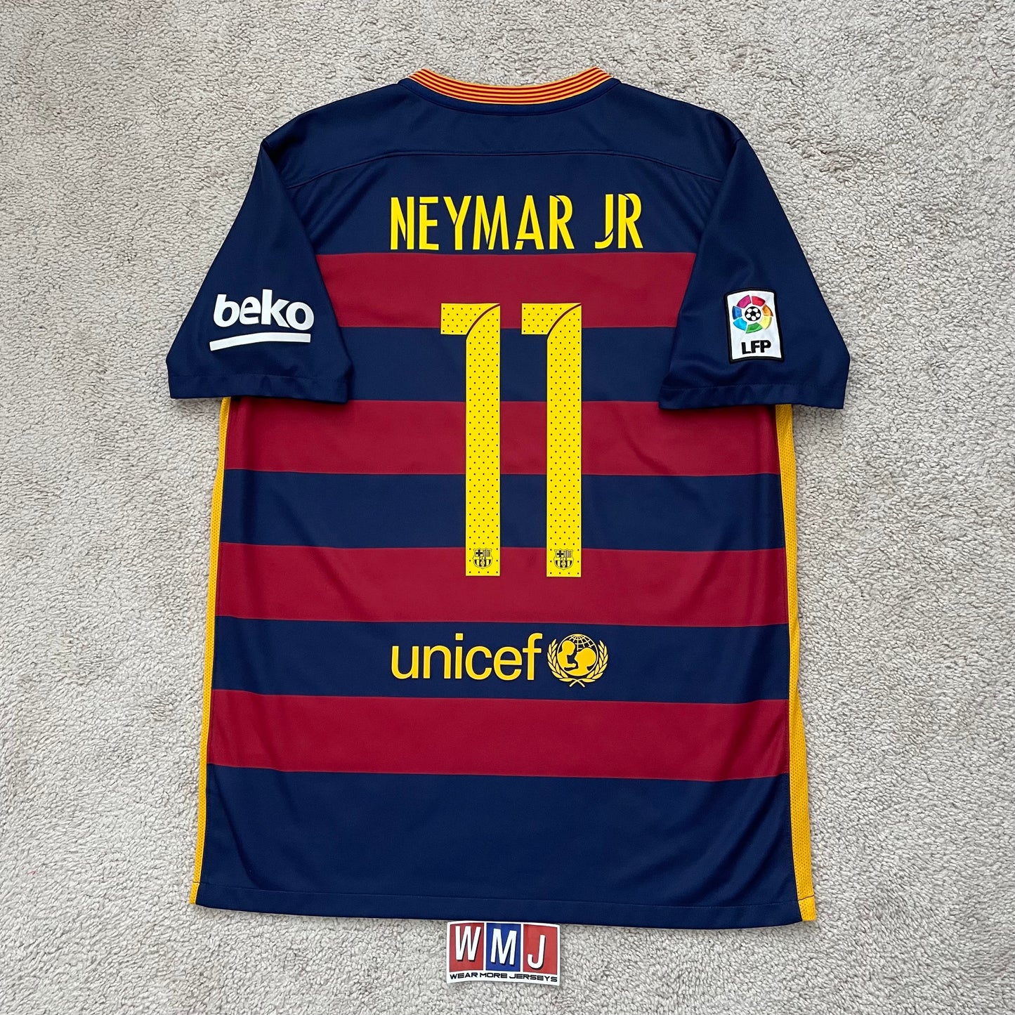 Barcelona 2015/16 home x Neymar Jr #11 (L)