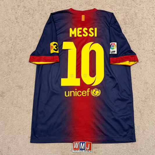 Barcelona 2012/13 home x Messi #10 (L)