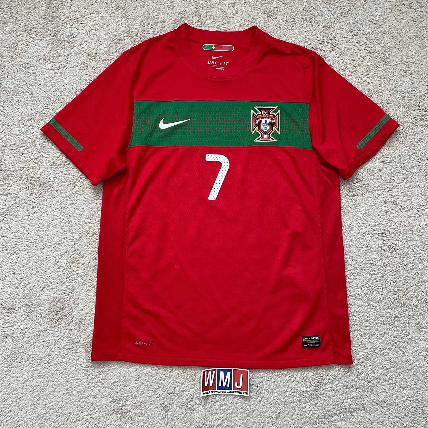 Portugal 2010 World Cup home x Cristiano Ronaldo #7 (M)