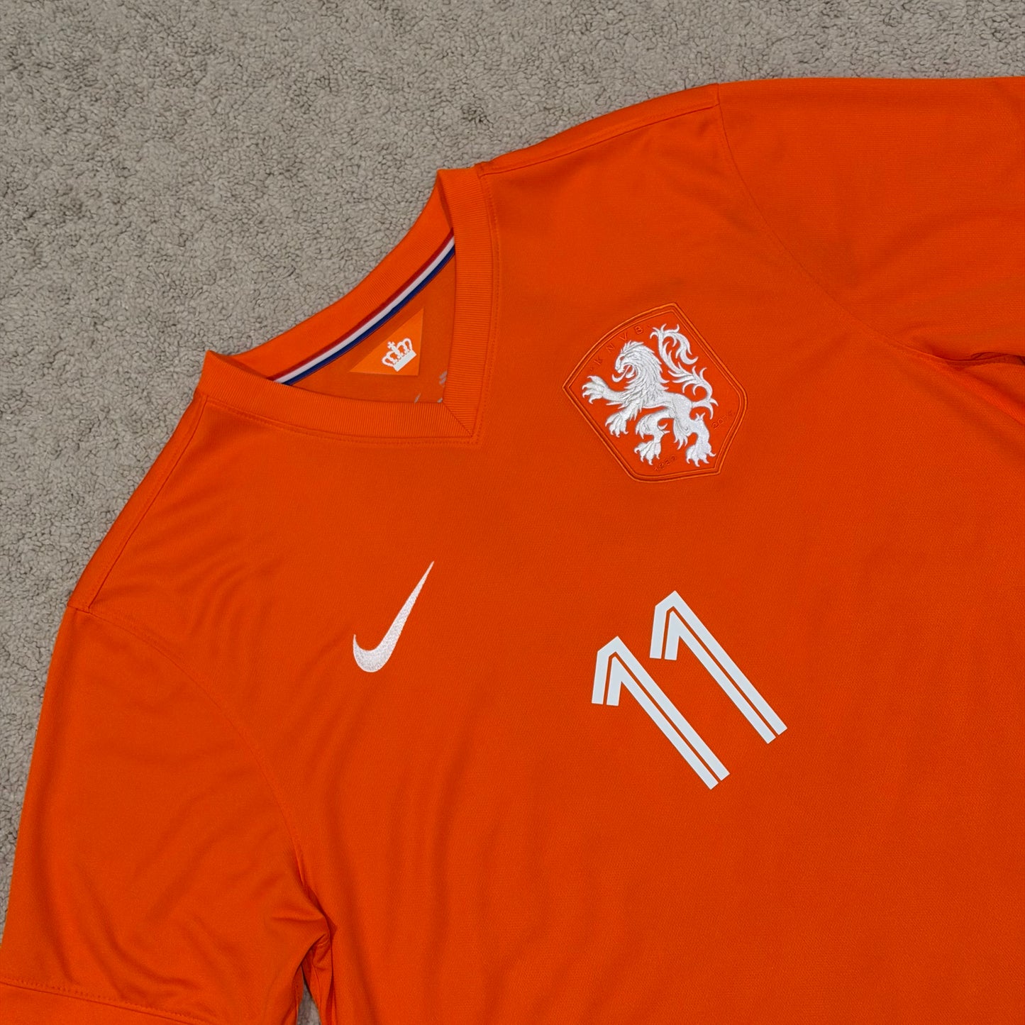 Netherlands 2014 World Cup home x Arjen Robben #11 (M)