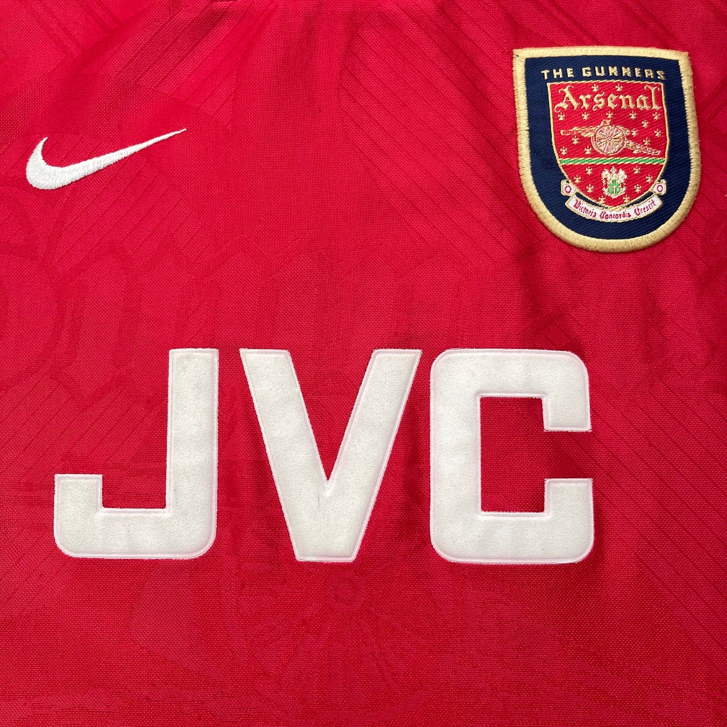 Arsenal 1996/98 home x David Platt #7 (M)