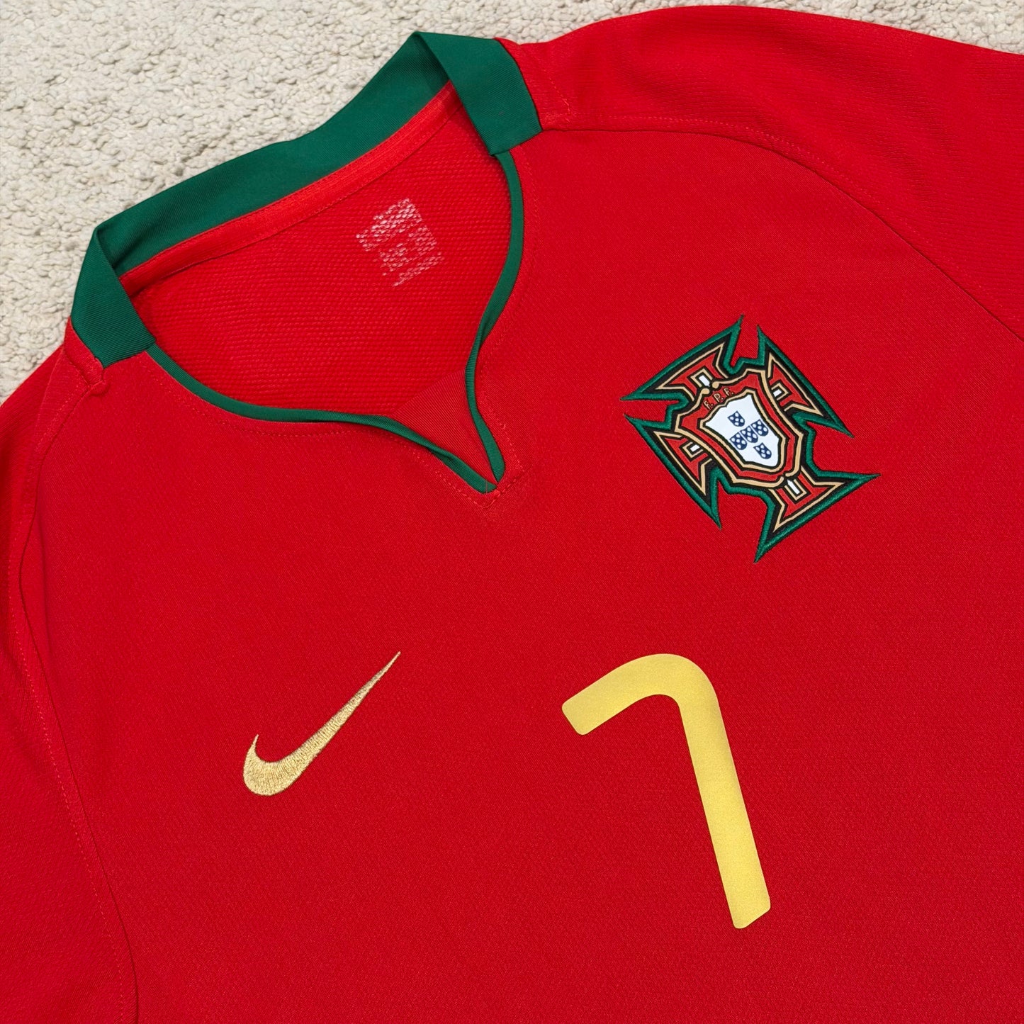 Portugal 2008 EURO home x Cristiano Ronaldo #7 (L)