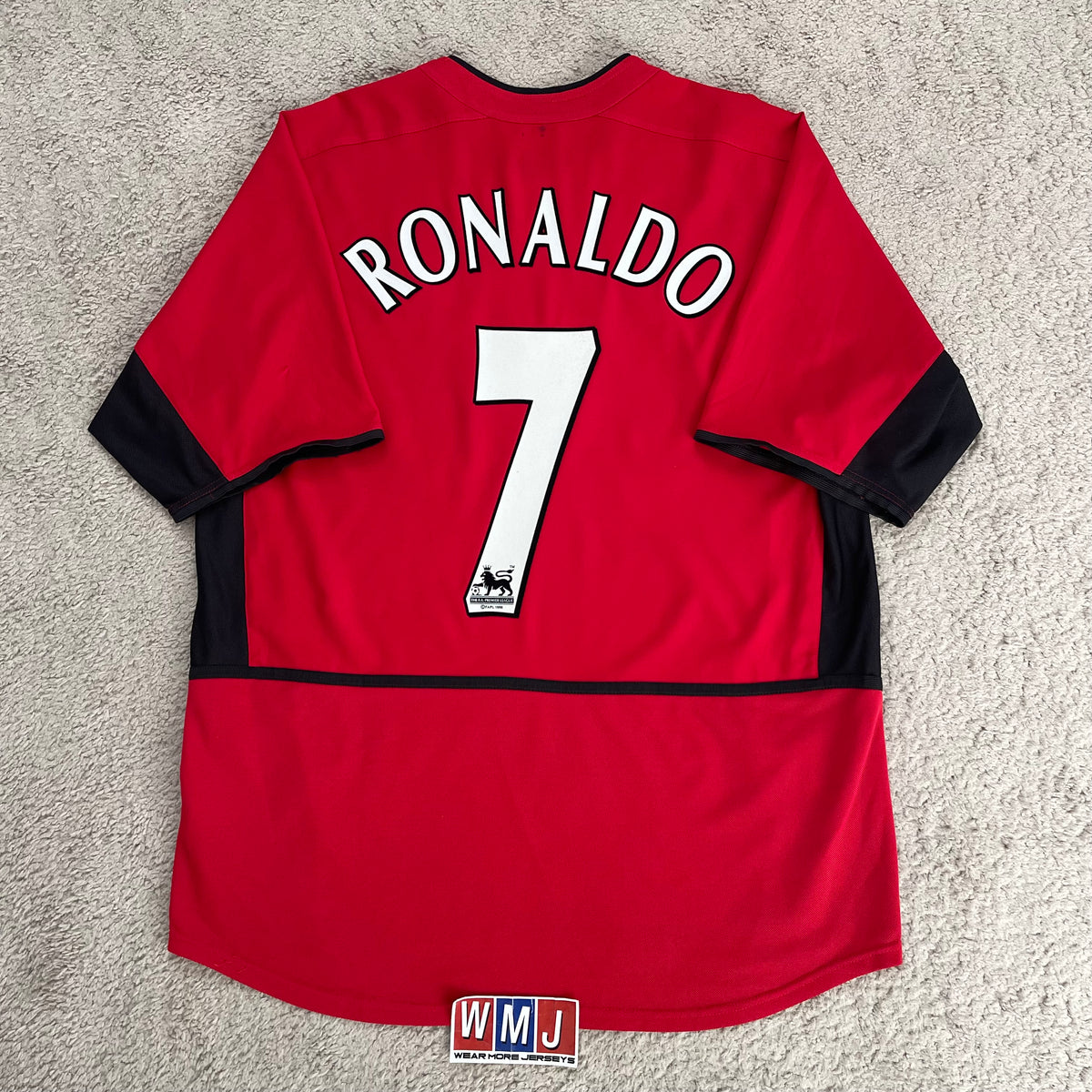 Manchester United 2003/04 home x Cristiano Ronaldo #7 (L)
