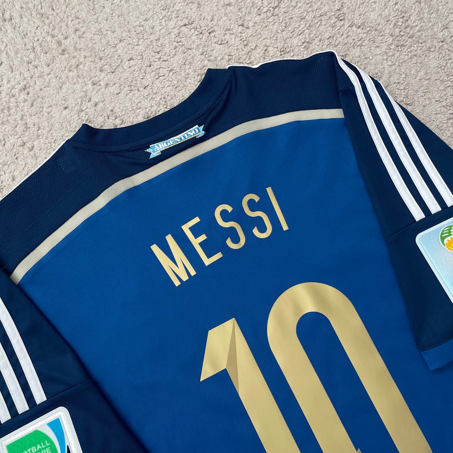 Argentina 2014 World Cup away x Messi #10 (XL)