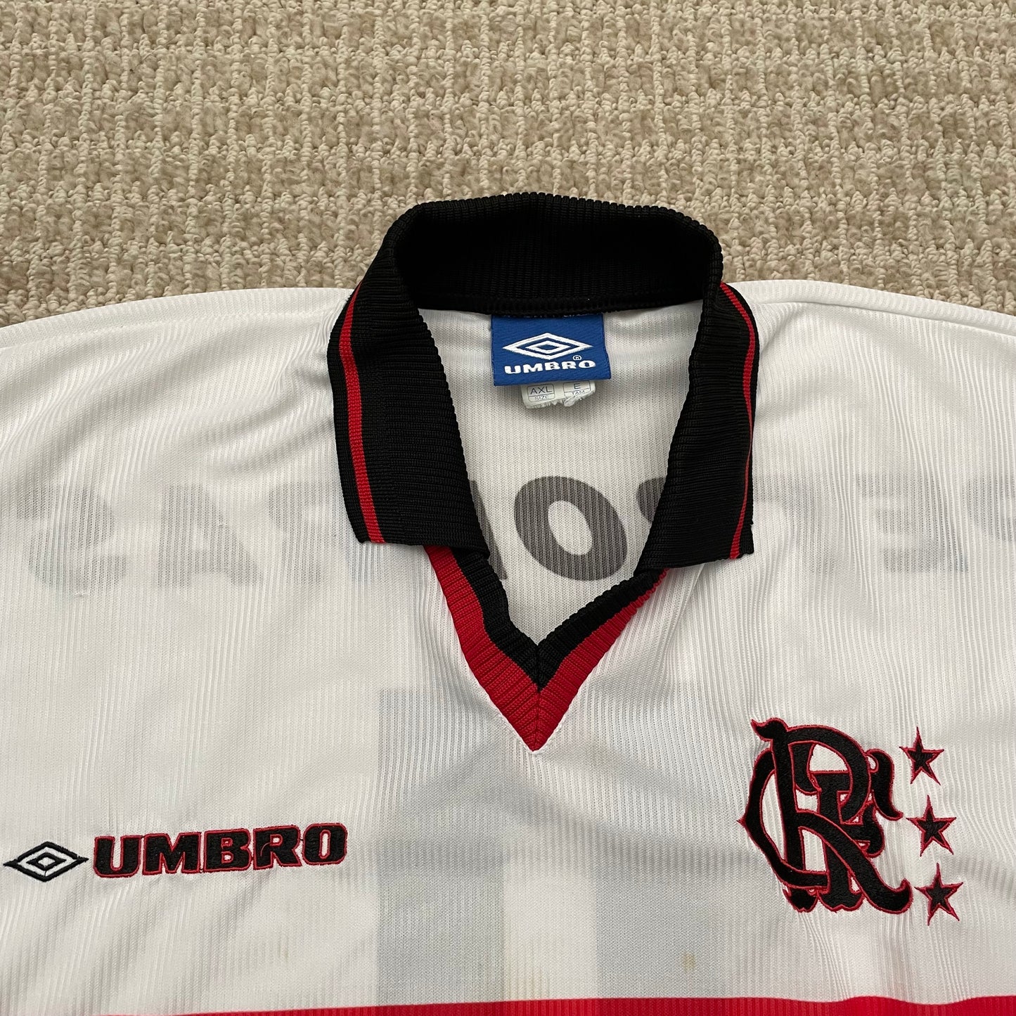 Flamengo 1999/2000 away LONG SLEEVES x Romario #11 (XXL)