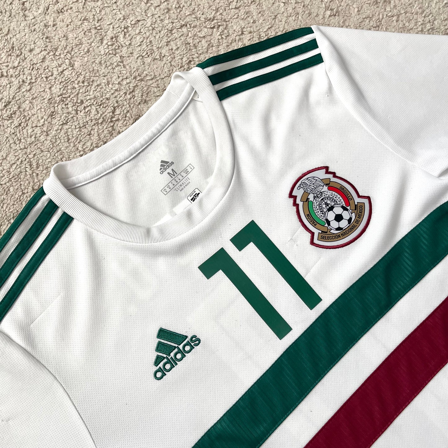 Mexico 2018 World Cup away x Carlos Vela #14 (M)