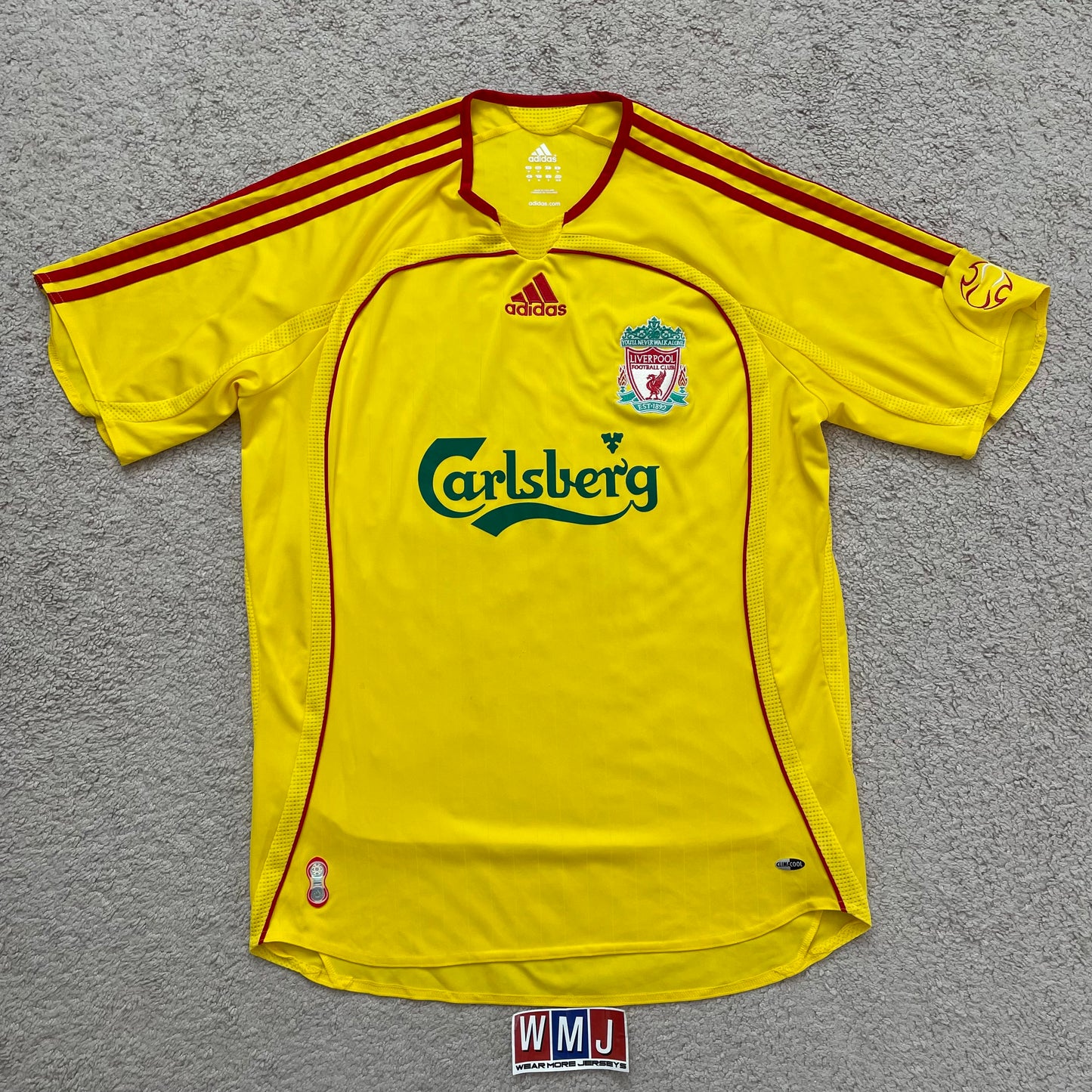 Liverpool 2006/07 away x Xabi Alonso #14 (M)