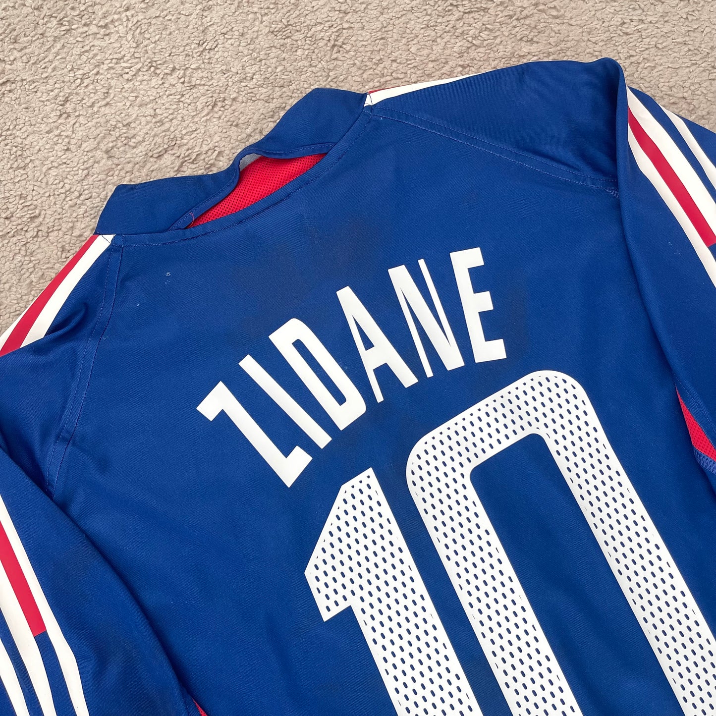 France 2004 EURO home x Zinedine Zidane #10 (XL)