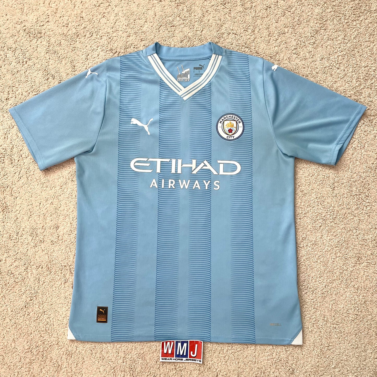 Manchester City 2023/24 home x Erling Haaland #9 (L)