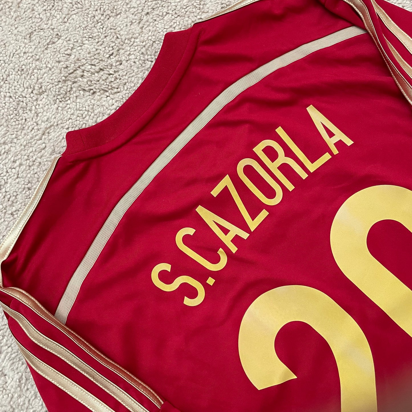 Spain 2014 World Cup home x Santi Cazorla #20 (L)