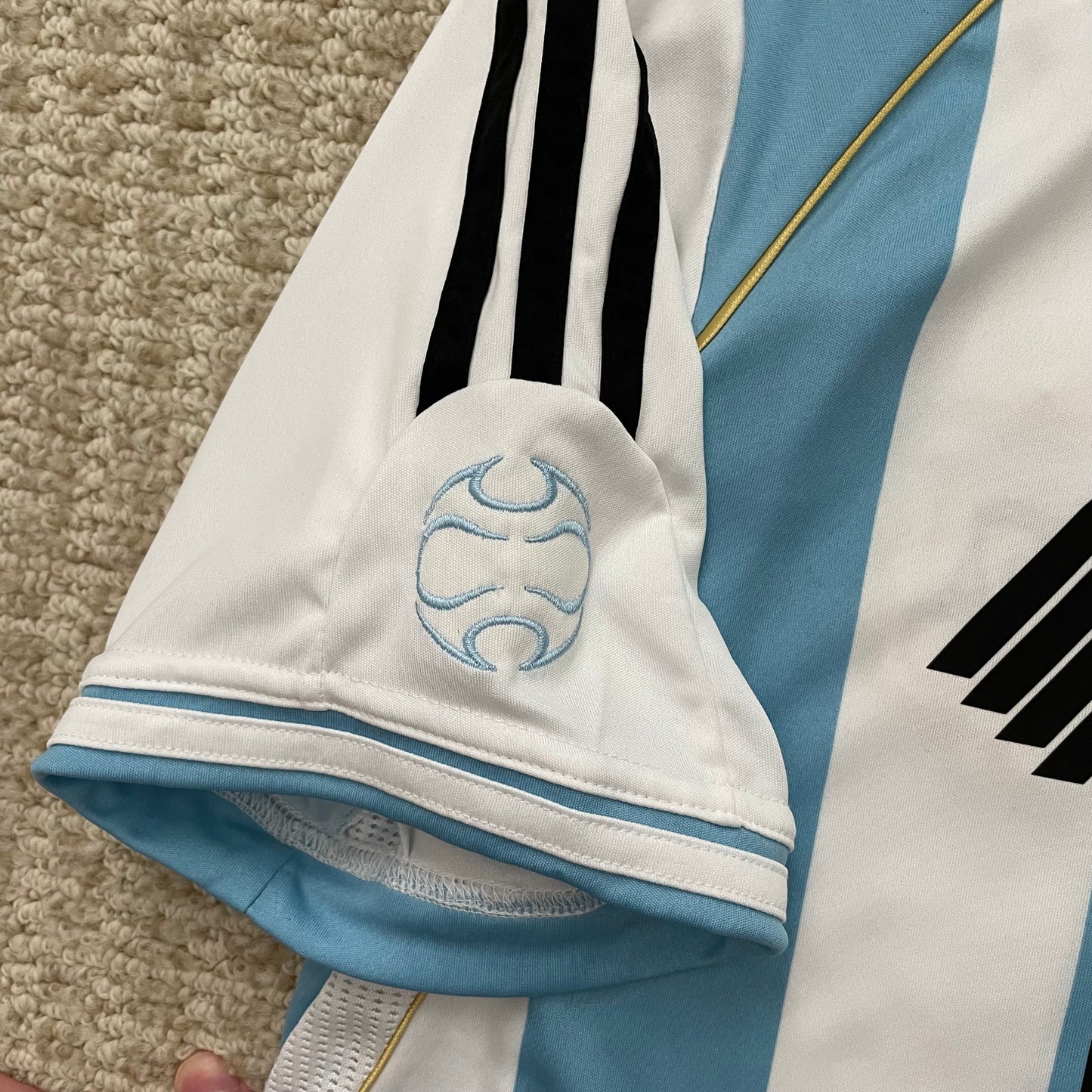 Argentina 2006 World Cup home x Messi #10 (M)